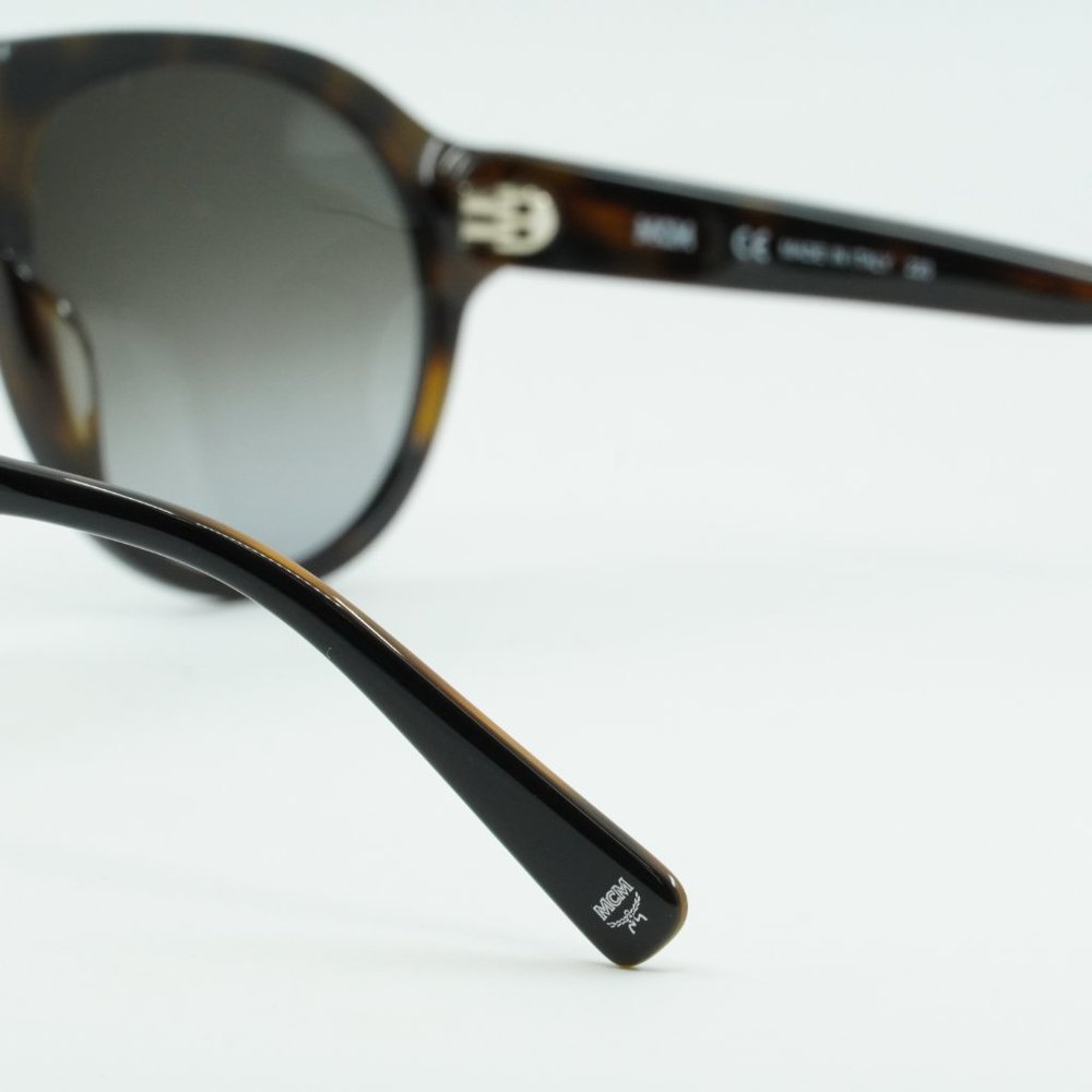 💯 NEW MCM 692S 019 BLACK HAVANA GREY GRADIENT SUNGLASSES - Picture 5 of 12